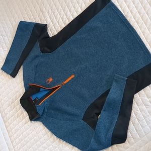 NWOT SPYDER Half Zip Outbound Sweater Heavy Jacket